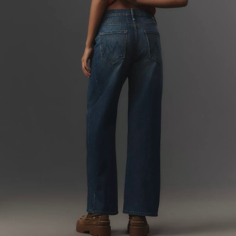 Anthropologie MOTHER Full Pipe Flood Jeans